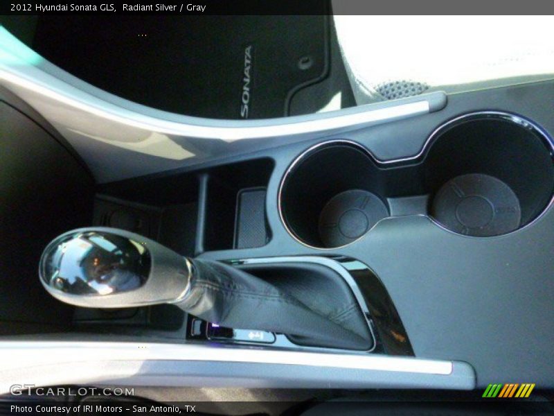 Radiant Silver / Gray 2012 Hyundai Sonata GLS