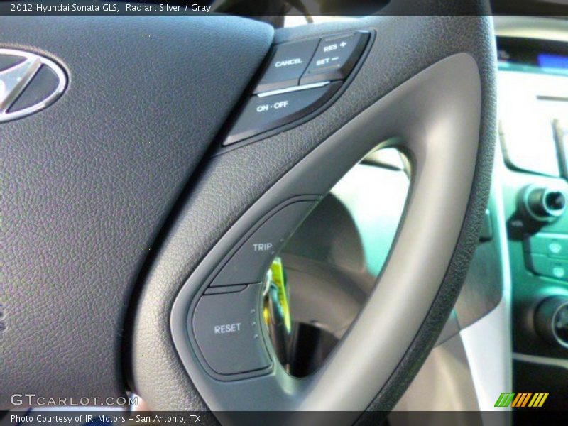 Radiant Silver / Gray 2012 Hyundai Sonata GLS