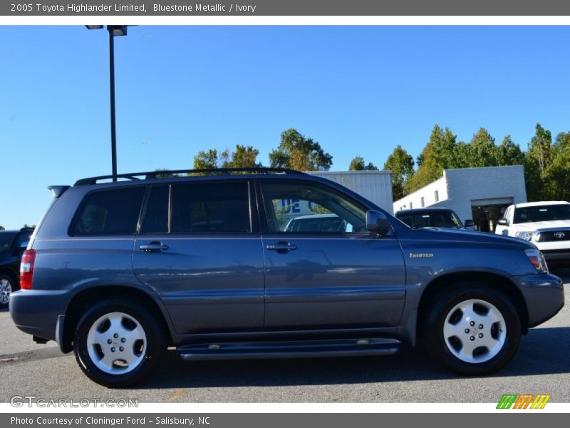 Bluestone Metallic / Ivory 2005 Toyota Highlander Limited