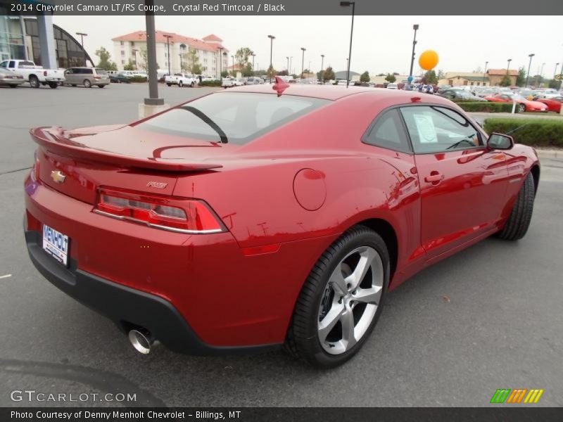 Crystal Red Tintcoat / Black 2014 Chevrolet Camaro LT/RS Coupe