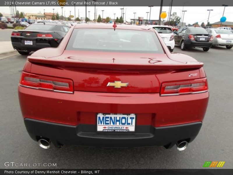 Crystal Red Tintcoat / Black 2014 Chevrolet Camaro LT/RS Coupe