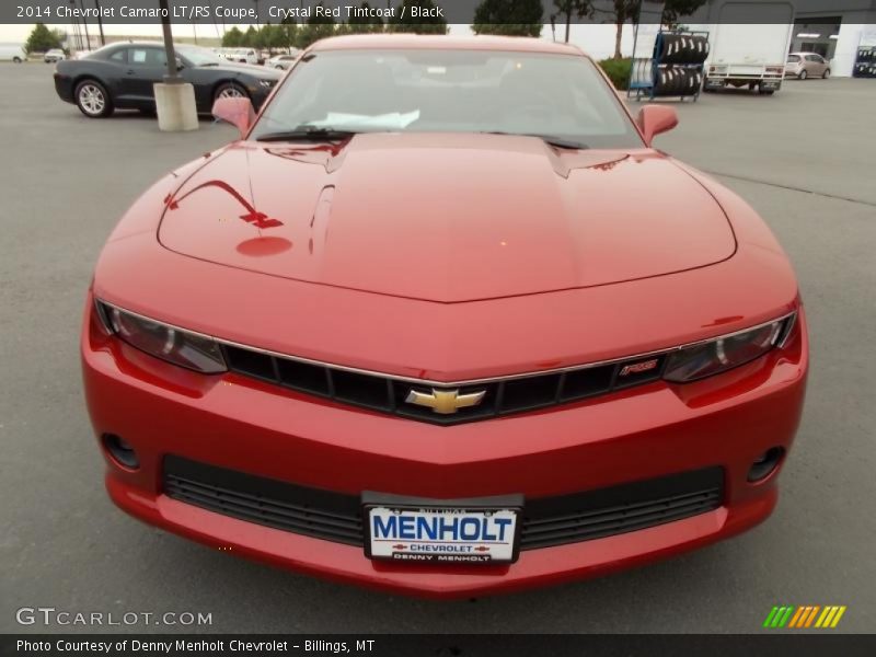 Crystal Red Tintcoat / Black 2014 Chevrolet Camaro LT/RS Coupe
