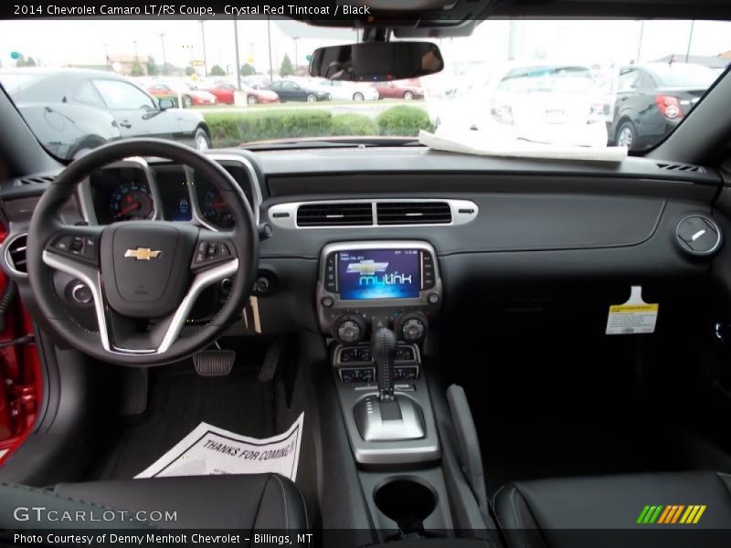 Crystal Red Tintcoat / Black 2014 Chevrolet Camaro LT/RS Coupe