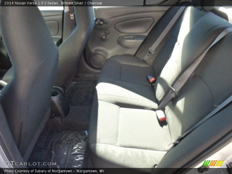 Brilliant Silver / Charcoal 2014 Nissan Versa 1.6 S Sedan