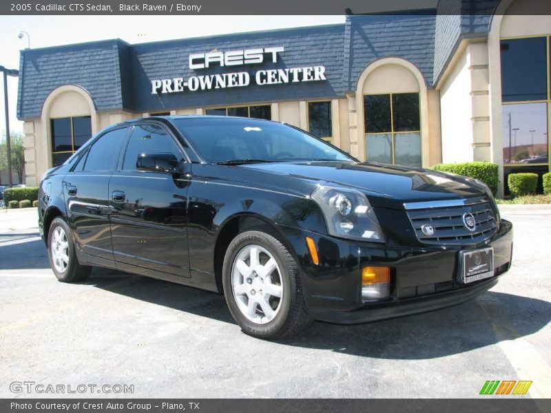 Black Raven / Ebony 2005 Cadillac CTS Sedan