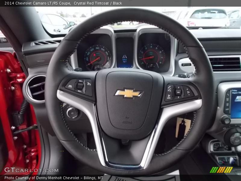 Crystal Red Tintcoat / Black 2014 Chevrolet Camaro LT/RS Coupe