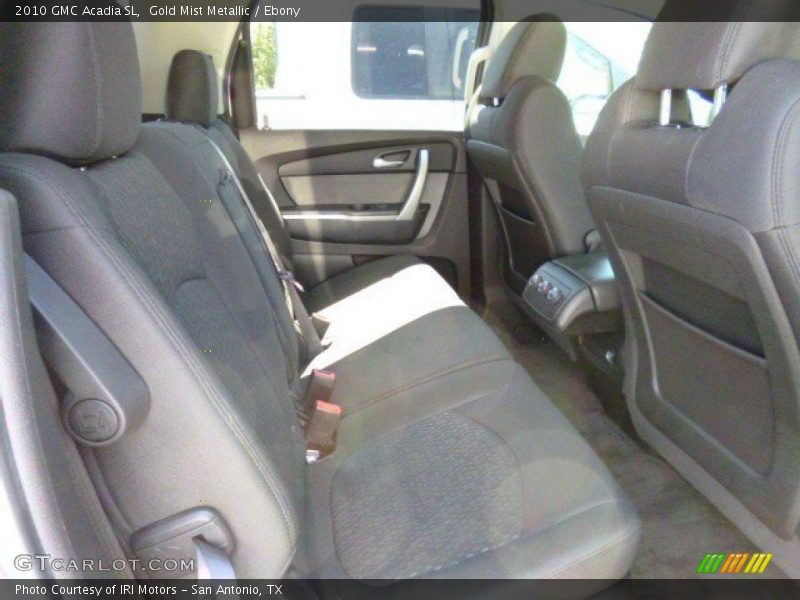 Gold Mist Metallic / Ebony 2010 GMC Acadia SL