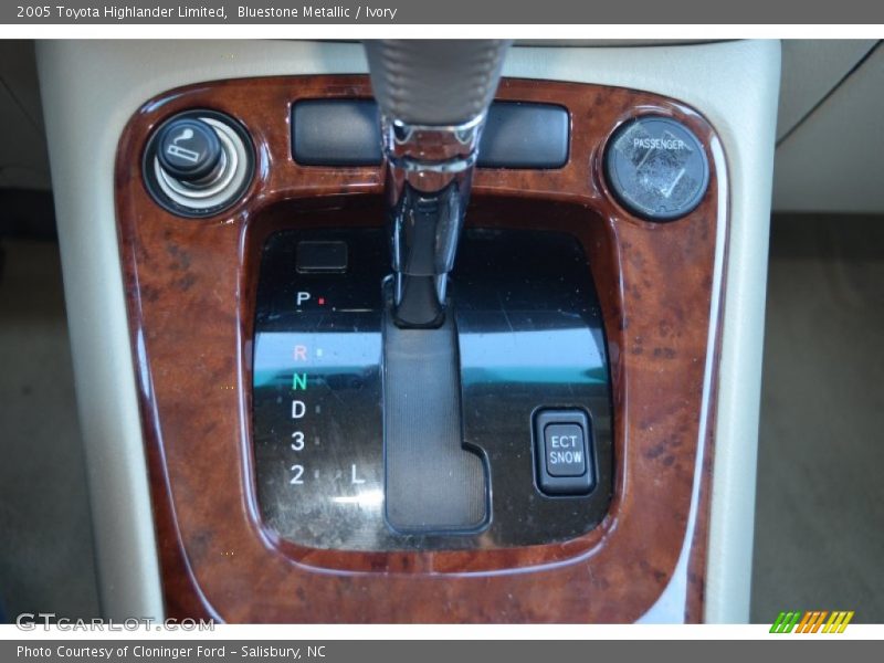 Bluestone Metallic / Ivory 2005 Toyota Highlander Limited