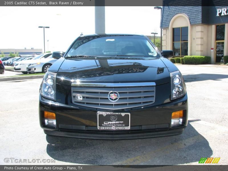 Black Raven / Ebony 2005 Cadillac CTS Sedan