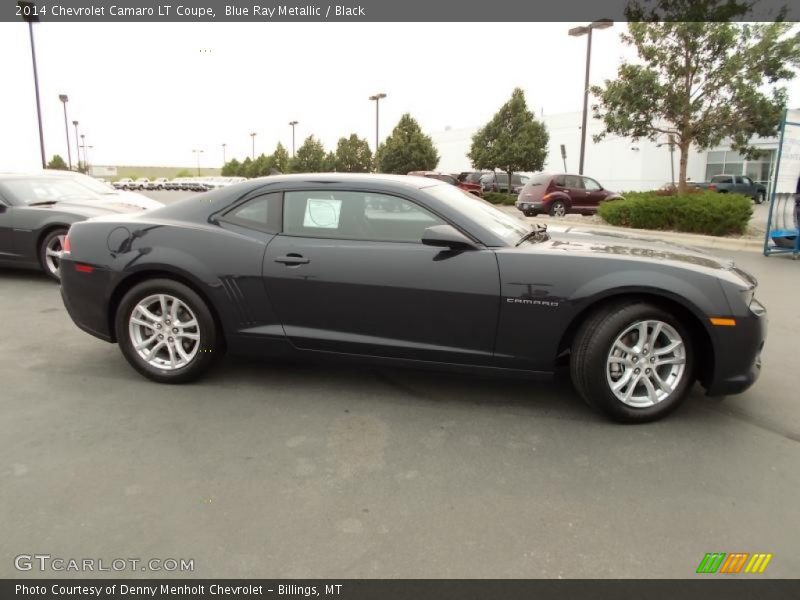 Blue Ray Metallic / Black 2014 Chevrolet Camaro LT Coupe