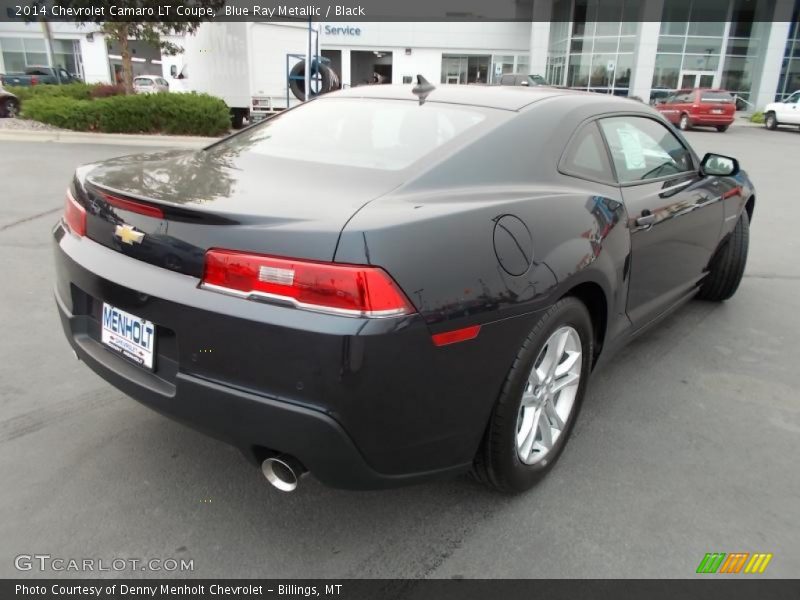 Blue Ray Metallic / Black 2014 Chevrolet Camaro LT Coupe