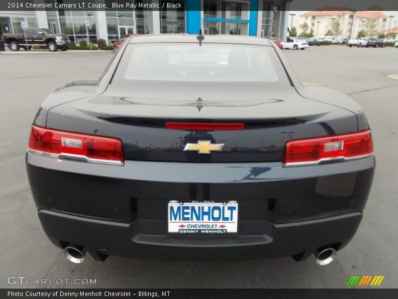 Blue Ray Metallic / Black 2014 Chevrolet Camaro LT Coupe