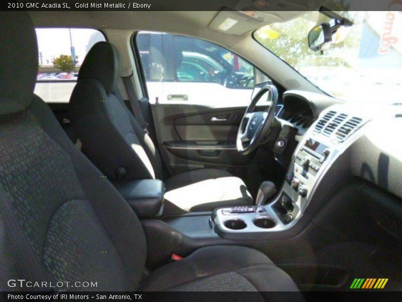 Gold Mist Metallic / Ebony 2010 GMC Acadia SL
