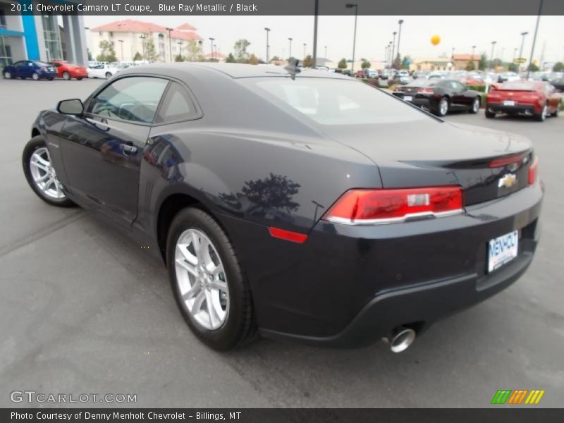 Blue Ray Metallic / Black 2014 Chevrolet Camaro LT Coupe