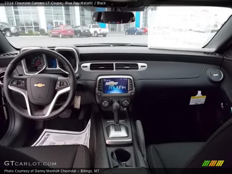 Blue Ray Metallic / Black 2014 Chevrolet Camaro LT Coupe