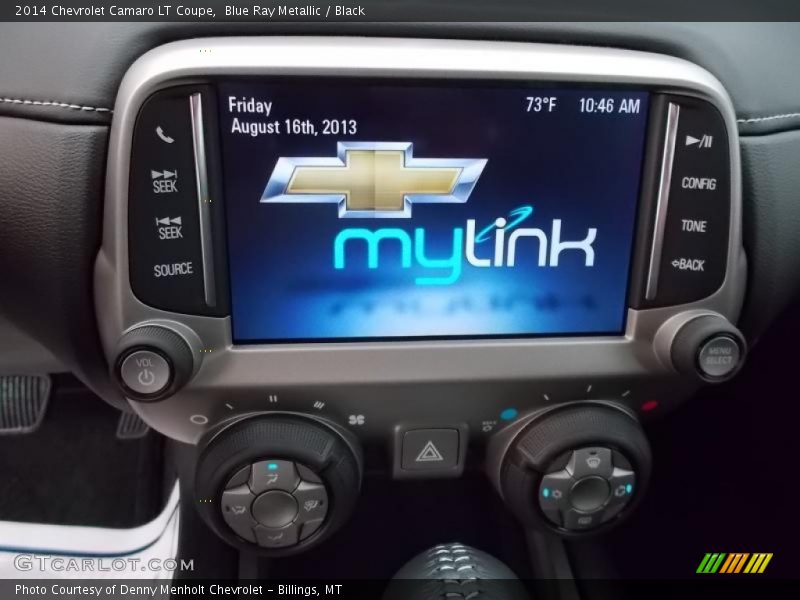 Blue Ray Metallic / Black 2014 Chevrolet Camaro LT Coupe