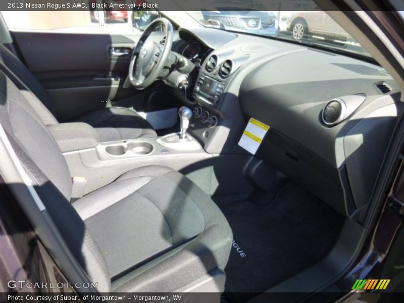 Black Amethyst / Black 2013 Nissan Rogue S AWD