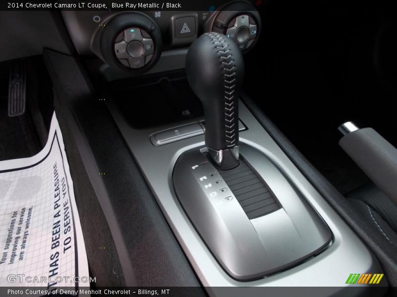 Blue Ray Metallic / Black 2014 Chevrolet Camaro LT Coupe