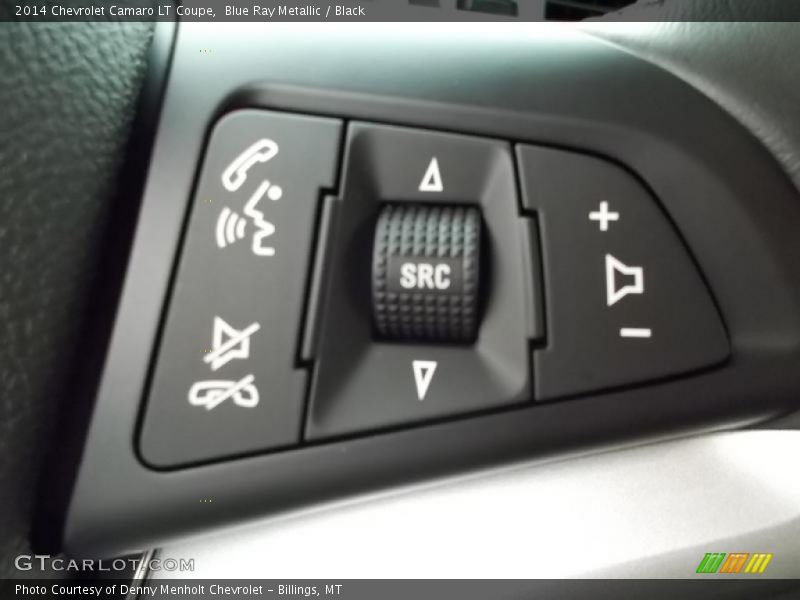Blue Ray Metallic / Black 2014 Chevrolet Camaro LT Coupe