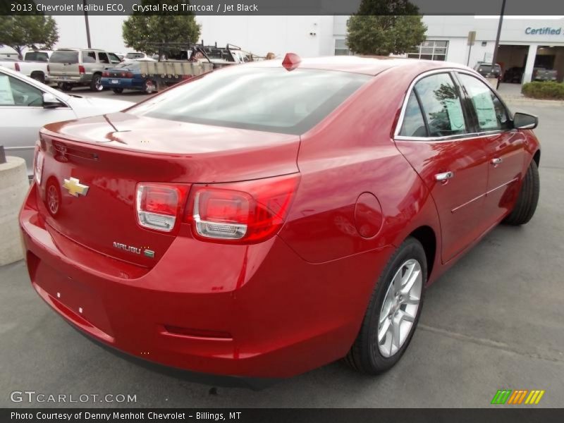 Crystal Red Tintcoat / Jet Black 2013 Chevrolet Malibu ECO