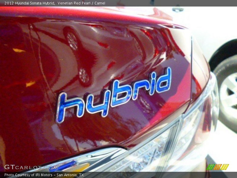 Venetian Red Pearl / Camel 2012 Hyundai Sonata Hybrid