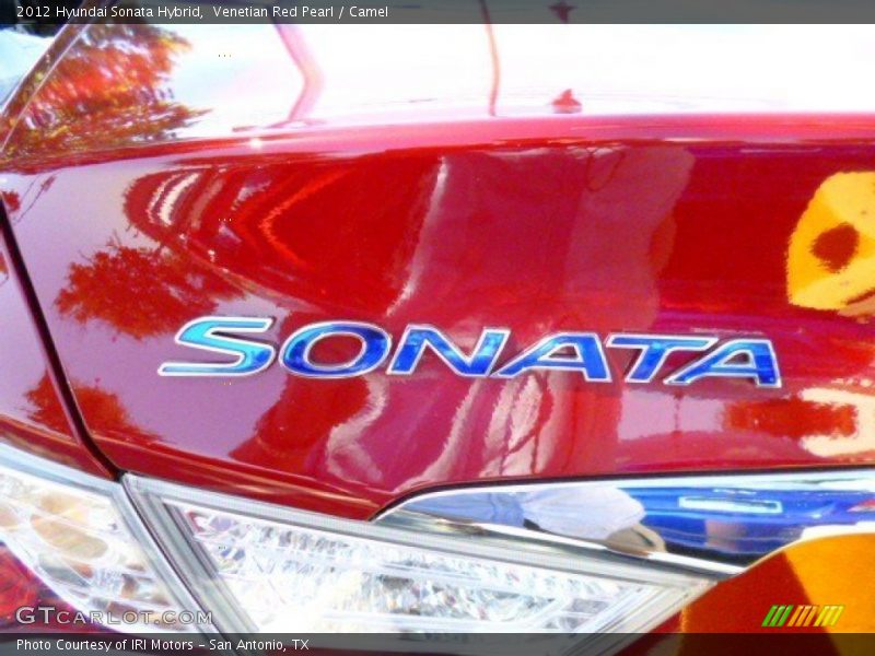 Venetian Red Pearl / Camel 2012 Hyundai Sonata Hybrid