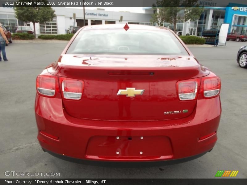 Crystal Red Tintcoat / Jet Black 2013 Chevrolet Malibu ECO
