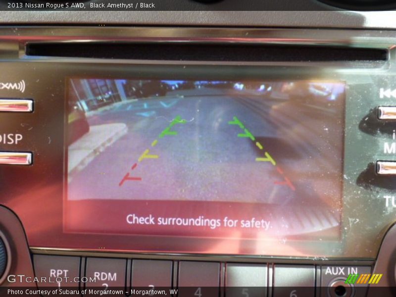 Black Amethyst / Black 2013 Nissan Rogue S AWD
