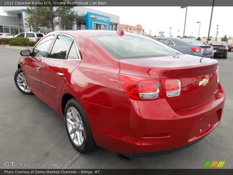Crystal Red Tintcoat / Jet Black 2013 Chevrolet Malibu ECO