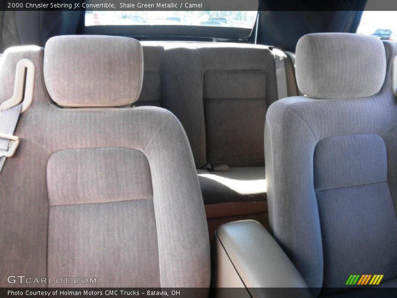 Shale Green Metallic / Camel 2000 Chrysler Sebring JX Convertible