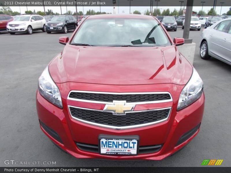 Crystal Red Tintcoat / Jet Black 2013 Chevrolet Malibu ECO