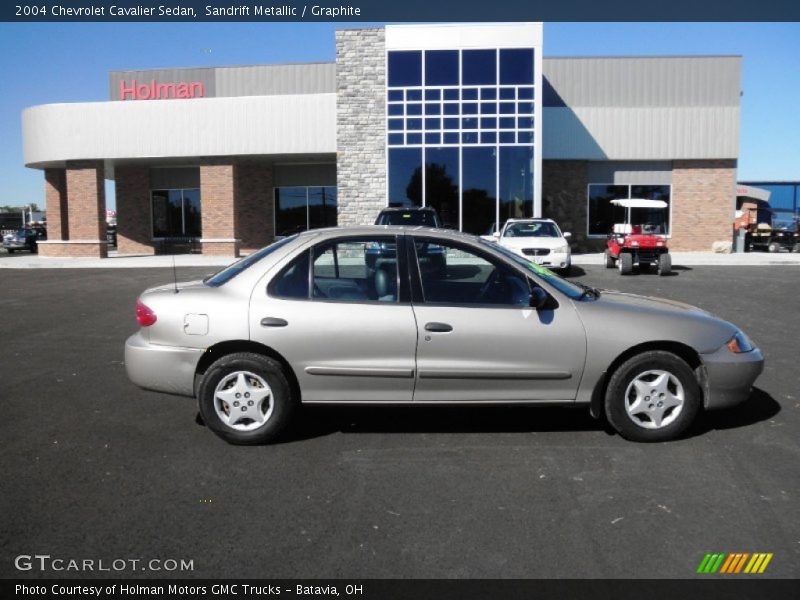 Sandrift Metallic / Graphite 2004 Chevrolet Cavalier Sedan