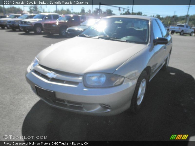 Sandrift Metallic / Graphite 2004 Chevrolet Cavalier Sedan