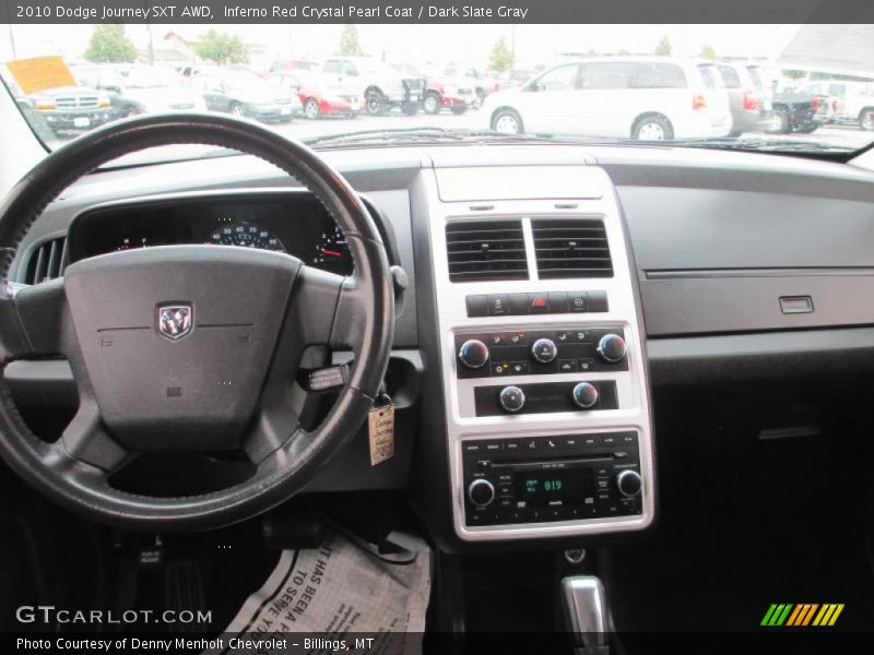 Inferno Red Crystal Pearl Coat / Dark Slate Gray 2010 Dodge Journey SXT AWD