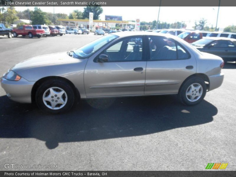 Sandrift Metallic / Graphite 2004 Chevrolet Cavalier Sedan