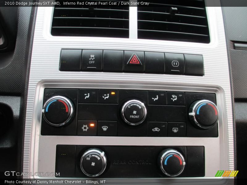 Inferno Red Crystal Pearl Coat / Dark Slate Gray 2010 Dodge Journey SXT AWD