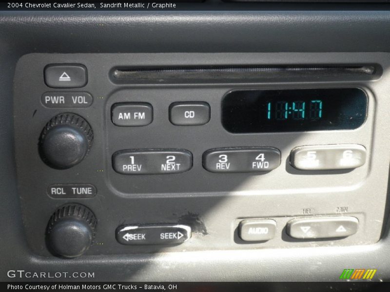 Sandrift Metallic / Graphite 2004 Chevrolet Cavalier Sedan
