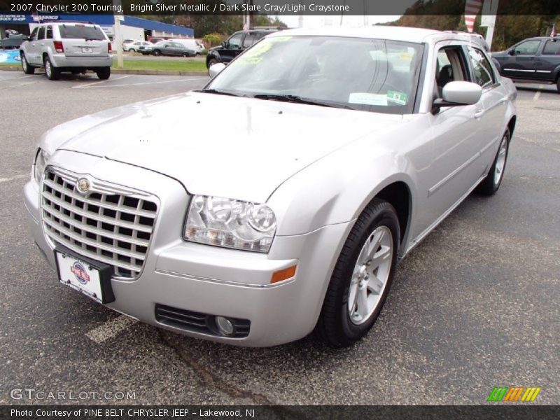 Bright Silver Metallic / Dark Slate Gray/Light Graystone 2007 Chrysler 300 Touring