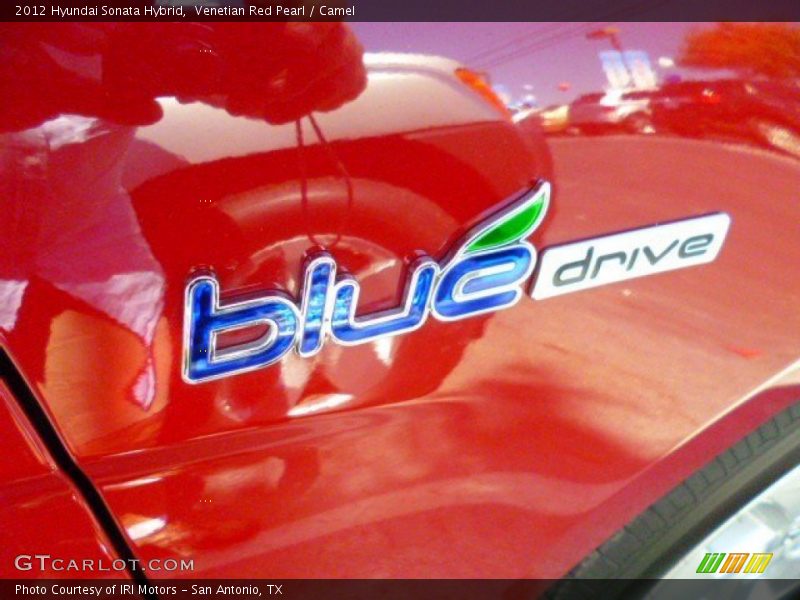 Venetian Red Pearl / Camel 2012 Hyundai Sonata Hybrid