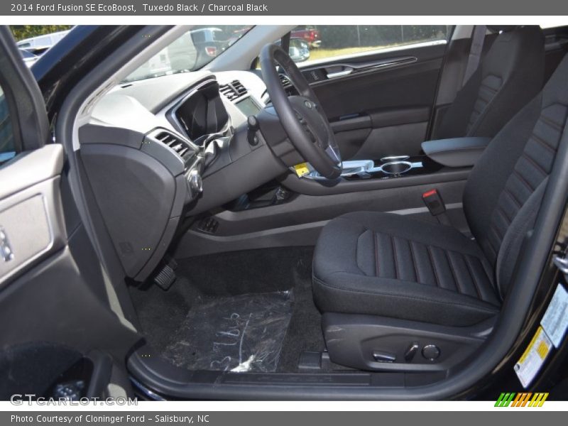 Tuxedo Black / Charcoal Black 2014 Ford Fusion SE EcoBoost