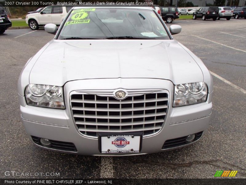Bright Silver Metallic / Dark Slate Gray/Light Graystone 2007 Chrysler 300 Touring