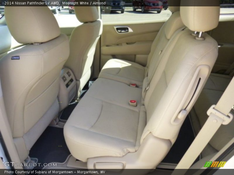 Moonlight White / Almond 2014 Nissan Pathfinder SV AWD
