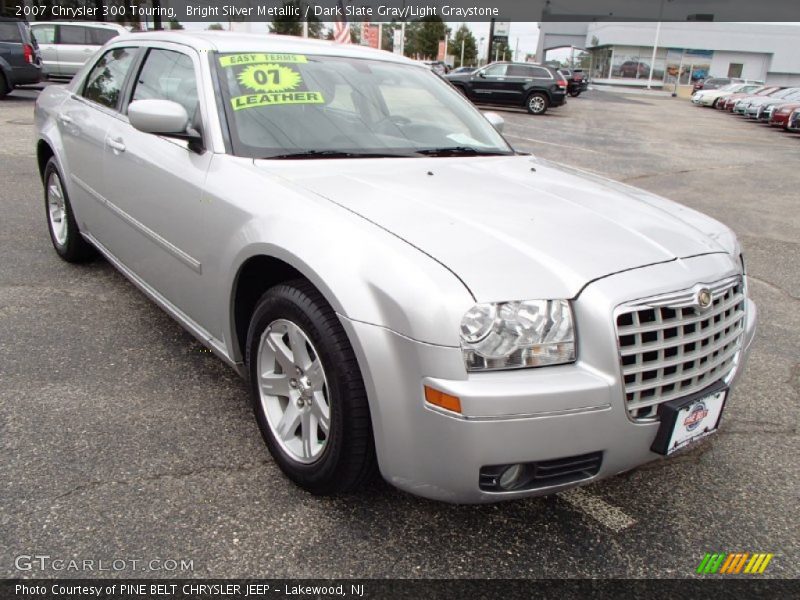 Bright Silver Metallic / Dark Slate Gray/Light Graystone 2007 Chrysler 300 Touring