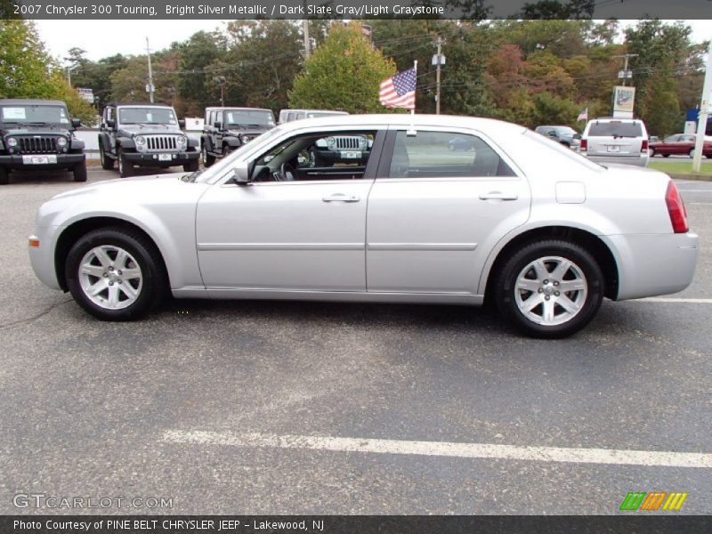 Bright Silver Metallic / Dark Slate Gray/Light Graystone 2007 Chrysler 300 Touring