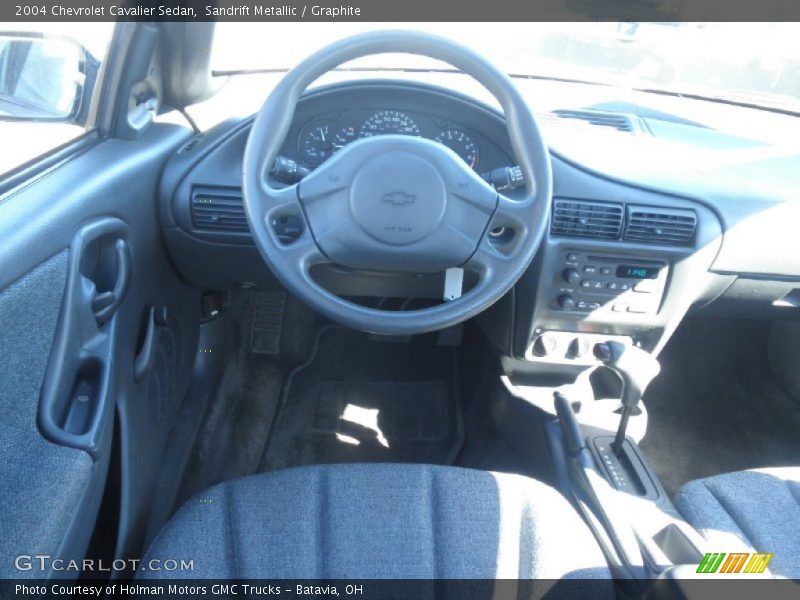 Sandrift Metallic / Graphite 2004 Chevrolet Cavalier Sedan