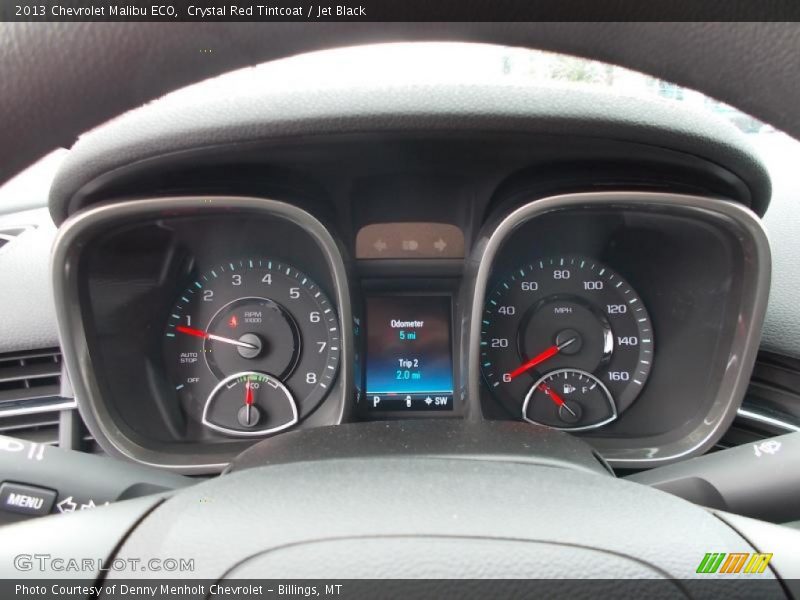 Crystal Red Tintcoat / Jet Black 2013 Chevrolet Malibu ECO