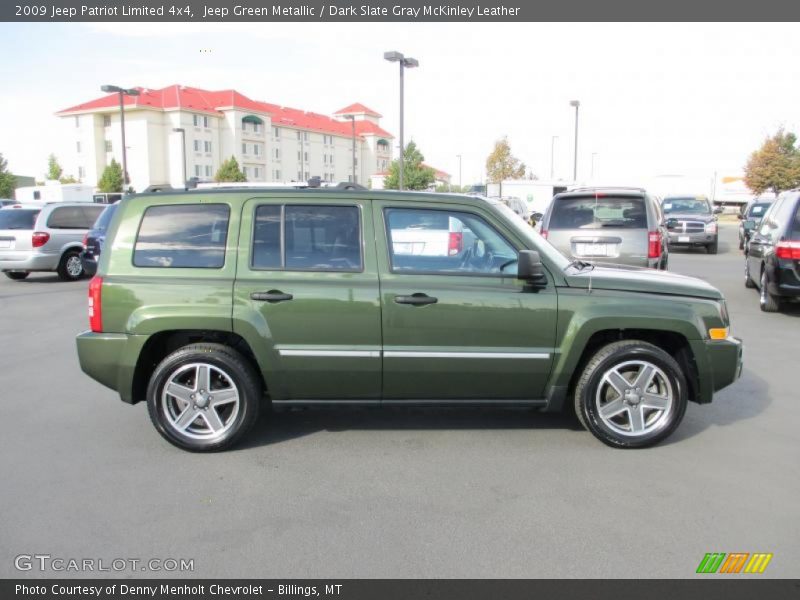  2009 Patriot Limited 4x4 Jeep Green Metallic