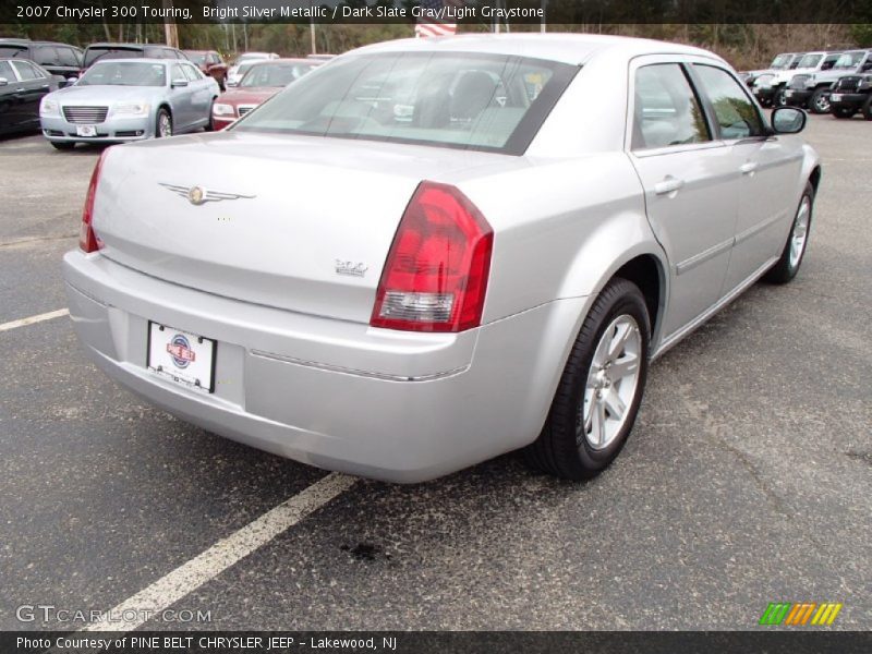 Bright Silver Metallic / Dark Slate Gray/Light Graystone 2007 Chrysler 300 Touring