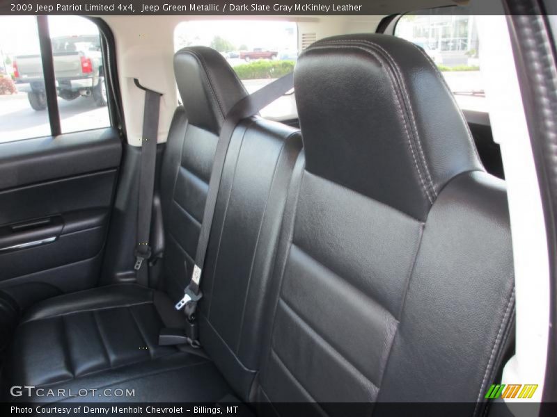 Jeep Green Metallic / Dark Slate Gray McKinley Leather 2009 Jeep Patriot Limited 4x4