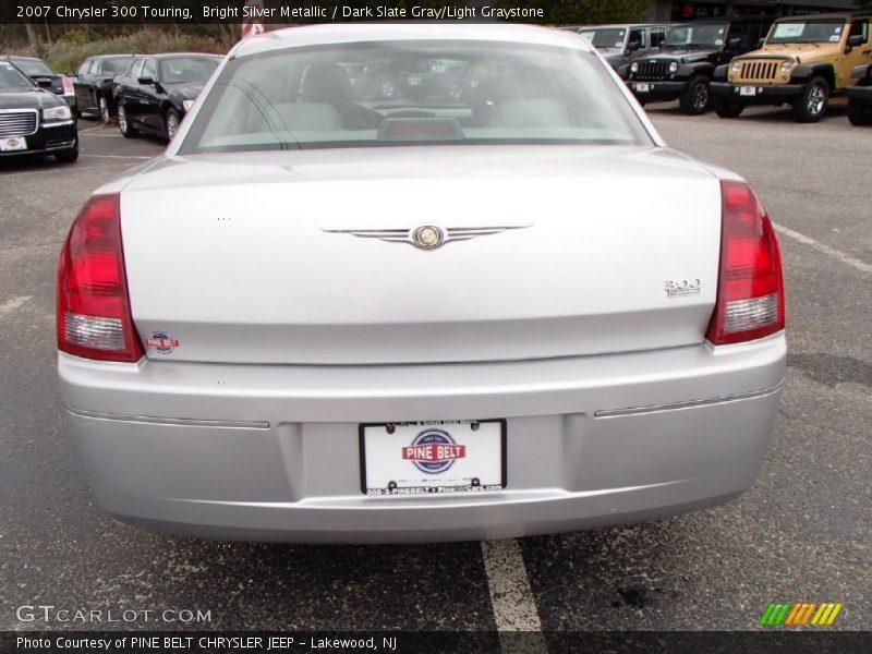 Bright Silver Metallic / Dark Slate Gray/Light Graystone 2007 Chrysler 300 Touring